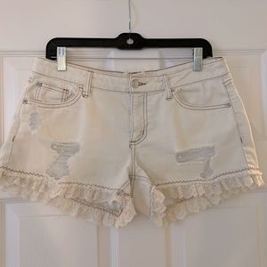 Altar’d State Lace Hem Shorts